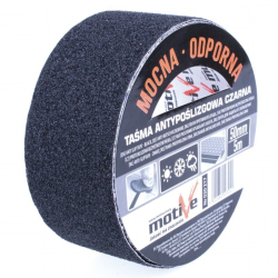 Taśma antypoślizgowa czarna 50mm/5mb 020217 Motive